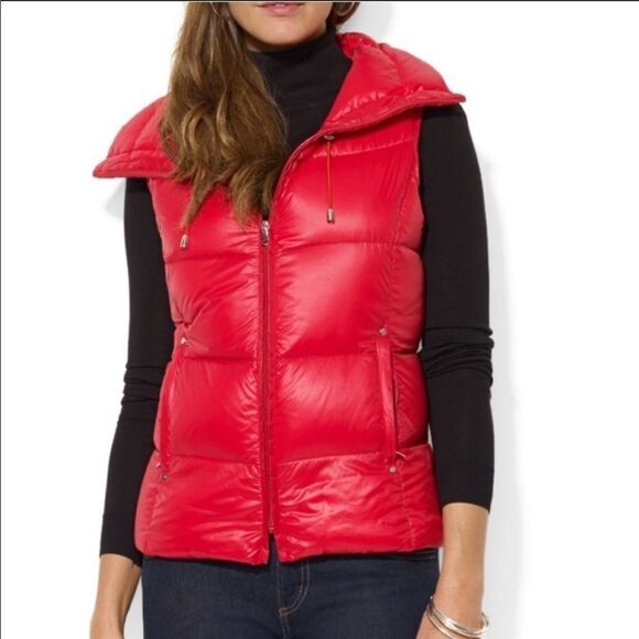 Ralph Lauren Down Puffer Zip Up Vest